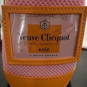 Veuve Clicquot Rosé Champagne Holder - Pink and Orange